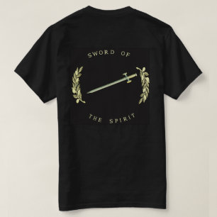 神-精神の剣の装甲 Tシャツ