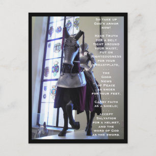 神(馬)の装甲 ポストカード