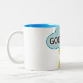 神= -1マグの二乗根 ツートーンマグカップ (左)