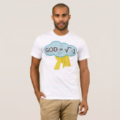 神= -1ワイシャツの二乗根 Tシャツ (正面フル)