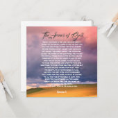 神、Ephesians 6の装甲 カード (正面/裏面インサイチュ)