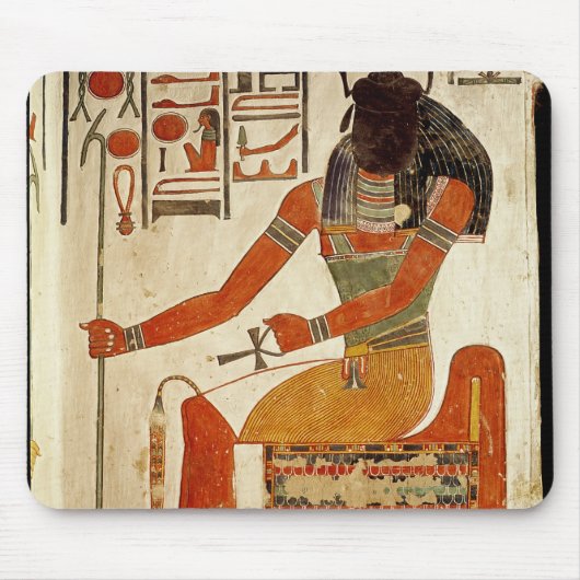 神、Nefertariの墓からのKhepri、 マウスパッド (正面)