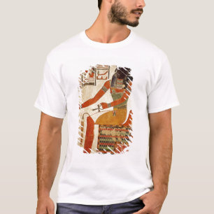 神、Nefertariの墓からのKhepri、 Tシャツ