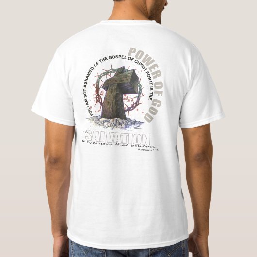 神- V1の力 Tシャツ (裏面)