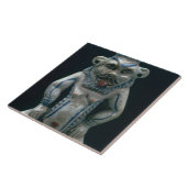 神Besの新しい王国の形のコールのポット、 タイル (側面)