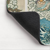 神Fudo Myooとして市川町Ebizo V俳優 マウスパッド (コーナー)