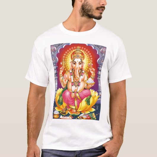 神Ganesha Tシャツ (正面)