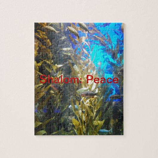 神w/Meaning Shalomの名前: 平和 ジグソーパズル (縦)