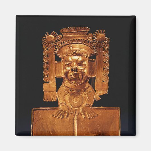 神Xipe Totecのペクトラル マグネット (正面)