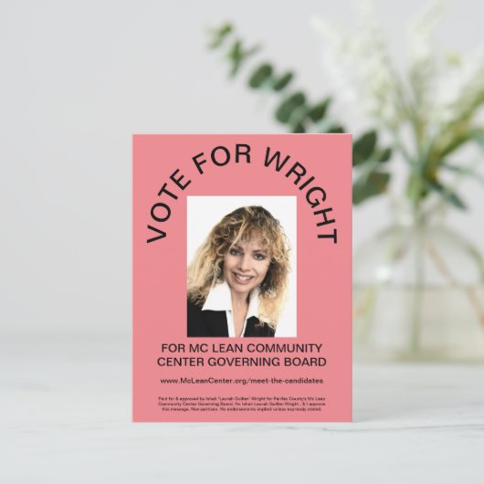 票作り ポストカード (スタンド正面)