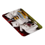 祭りすてきで3匹の子猫 マグネット (右側)