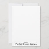 祭りのサンタクロースとそり シーズンカード (裏面)