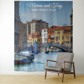 祭りのヴェネツィア イタリア カナル タペストリー 背景 (インサイチュ)