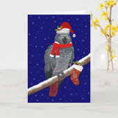 祭りの羽根飾り カード (黄色い花)