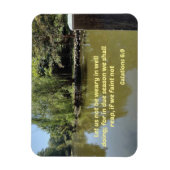 祭り6:9わたしたちは良い行いに疲れないようにしよう マグネット (縦)