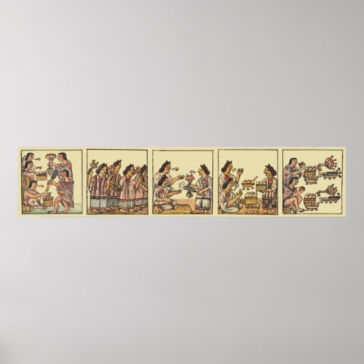 祭アステカり ポスター (正面)