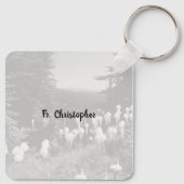 祭司の風景パーソナライズされた キーホルダー (裏面)