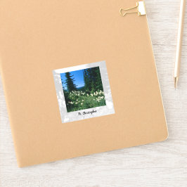 祭司の風景パーソナライズされた シール