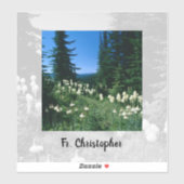 祭司の風景パーソナライズされた シール (シート)