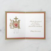 祭司記念日の調整デアコン宗教 カード (内部)