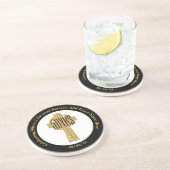 祭司黄金ジュビリー50周年記念日 コースター (側面)