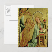 祭壇からの受胎告知 ポストカード (正面/裏面)