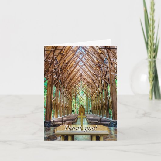 祭壇からサンキューカード サンキューカード (正面)