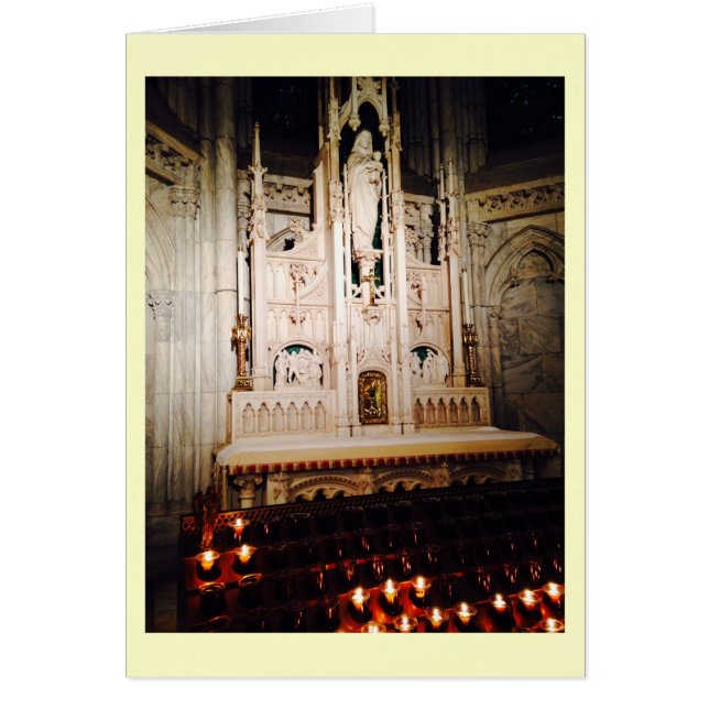 祭壇でひざまずくこと (正面)