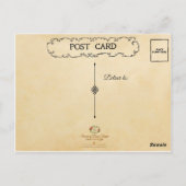 祭壇でミサを供えるカトリックの司祭 ポストカード (裏面)