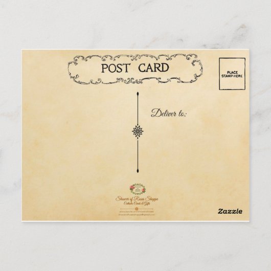 祭壇でミサを供えるカトリックの司祭 ポストカード (裏面)