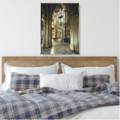 祭壇と'Transparente'のビュー, c.1720 キャンバスプリント (インサイチュ (寝室))