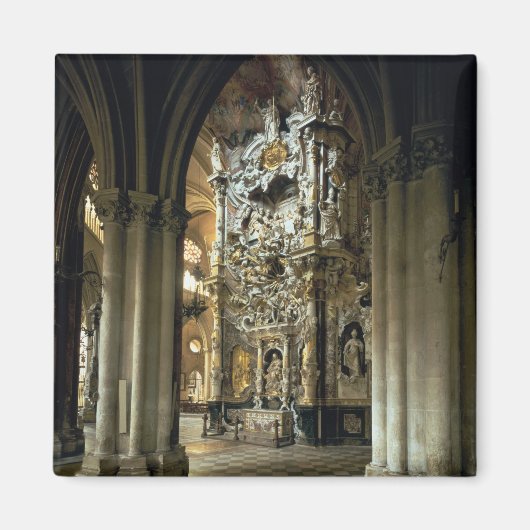 祭壇と'Transparente'のビュー, c.1720 マグネット (正面)