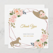 祭壇に向かってる！ダービーテーマ結婚ズ サンキューカード (正面/裏面)