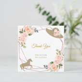 祭壇に向かってる！ダービーテーマ結婚ズ サンキューカード (スタンド正面)