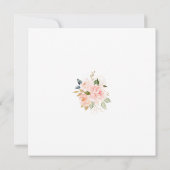 祭壇に向かってる！ブライダルシャワー サンキューカード (裏面)