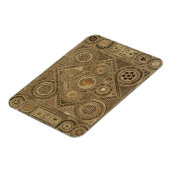 祭壇の前のモザイク舗装、プレートA '我々 マグネット (左側)