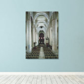 祭壇の方を見るナベの景色 キャンバスプリント (インサイチュ (ウッドフロア))