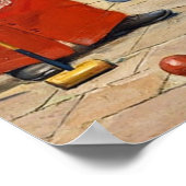 祭壇の男遊の子~のクロケー~ Paul Chocarne-Moreau ポスター (角)