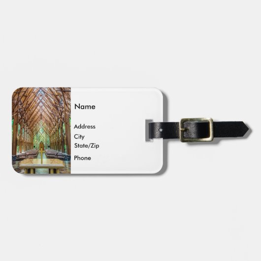 祭壇の荷物タグから ラゲッジタグ (正面横)