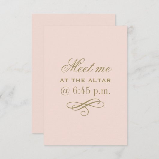 祭壇の赤面とアンティーク金ゴールドで会う (正面/裏面)