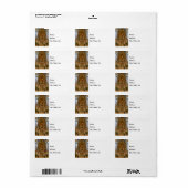 祭壇アットセントピーター住所 シール (フルシート)