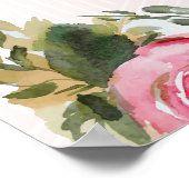 祭壇ケンタッキーダービーブライダルシャワー標識へ ポスター (角)