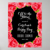 祭壇ダービーブライダルシャワーへようこそ ポスター (正面)