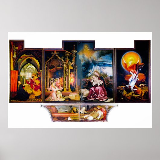 祭壇バイマティスゴットグルニューアルド ポスター (正面)