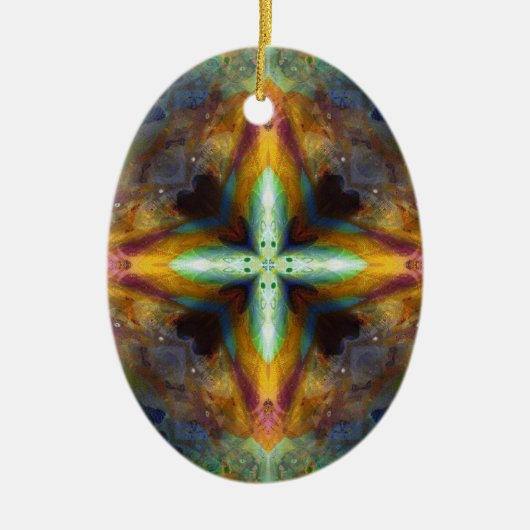 祭壇十字 セラミックオーナメント (正面)