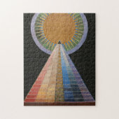 祭壇画 第1番 Xグループの祭壇画 ヒルマ・アフ・クリント ジグソーパズル (縦)