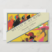 祭壇競馬ダービーブライダルシャワーへ 招待状 (正面)