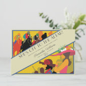 祭壇競馬ダービーブライダルシャワーへ 招待状 (スタンド正面)