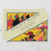 祭壇競馬ダービーブライダルシャワーへ 招待状 (正面/裏面)