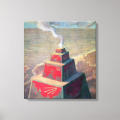 祭壇 | Mikalojus Ciurlionis | キャンバスプリント (正面)